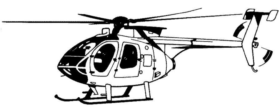 Helicopter to Print or paint
