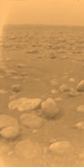 first color image of Titan