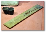 Ancient Egyptian writing palette.