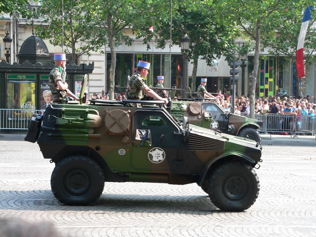 VBL Panhard Véhicule Blindé Léger ("Light armoured vehicle")