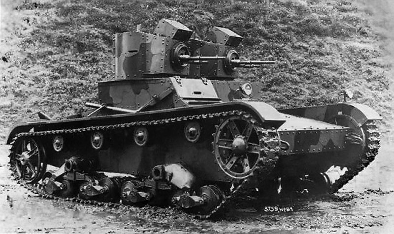 Vickers 6-Ton Tank or Vickers Mark E